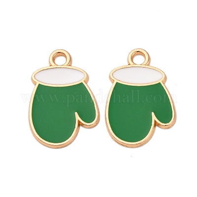 Рождественские эмали сплава подвески&nbsp;ENAM-K080-01C-G-1