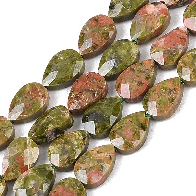 Природные Unakite бисер нитей&nbsp;G-A303-A03-01-1