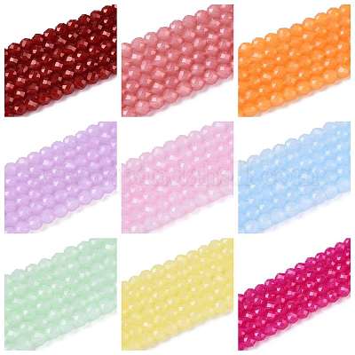 Стеклянные бусины&nbsp;GLAA-T028-4mm-11-1