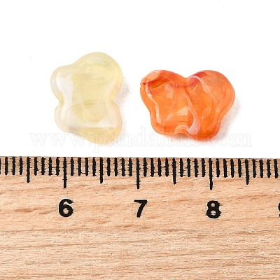 Прозрачные акриловые бусины&nbsp;MACR-K359-51B-1