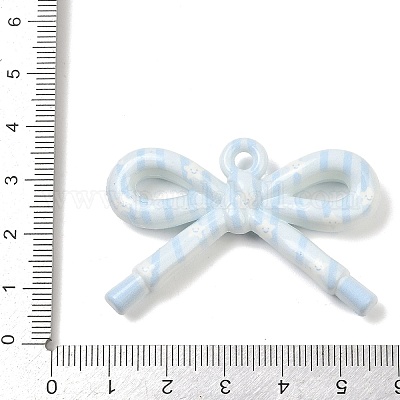 Непрозрачные печатные акриловые подвески&nbsp;MACR-I040-01A-1