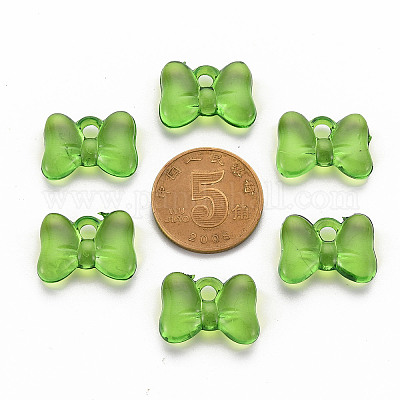 Прозрачные акриловые подвески&nbsp;LS-TACR-T024-02BA-925-1