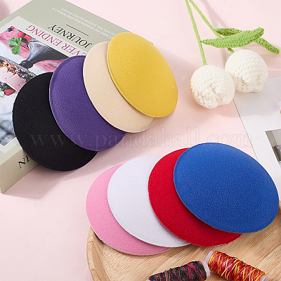 8 шт. 8-цветная основа для шляпы-фасинатора из ЭВА для шляпного магазина&nbsp;AJEW-GF0010-93-1