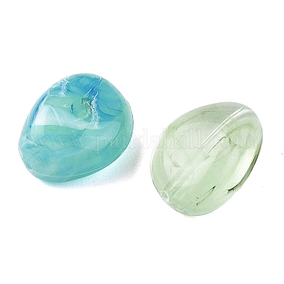 Непрозрачные акриловые бусины&nbsp;OACR-Z036-02C-1