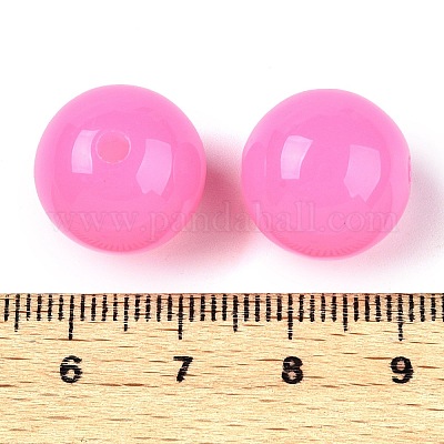 Непрозрачные акриловые бусины&nbsp;OACR-H038-09-06-1