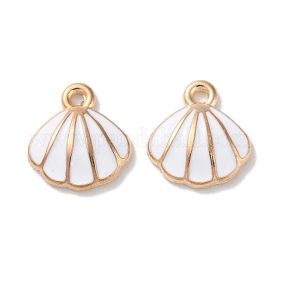 Подвески из эмали и сплава&nbsp;ENAM-O001-02F-G-1