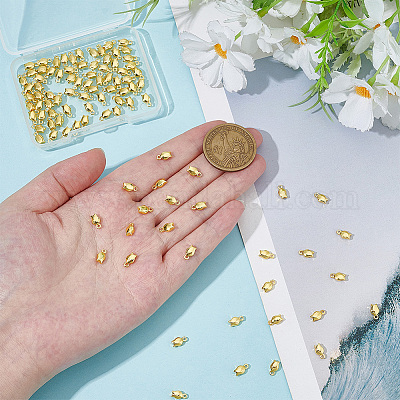 100 шт. латунный удлинитель цепи&nbsp;KK-BC0015-41-1