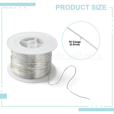 Круглая медная проволока для ювелирных изделий&nbsp;CWIR-S003-0.8mm-02S-1