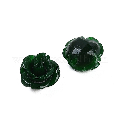 Резные бусины из синтетического коралла&nbsp;CORA-M001-07T-1