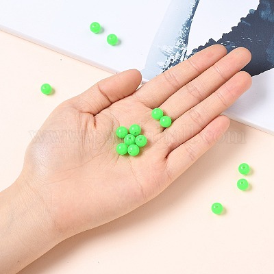 Флуоресцентные акриловые бусины&nbsp;X-MACR-R517-8mm-07-1