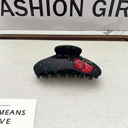 Заколки-коготь из вишневого ацетата целлюлозы PW-WG286E3-01-1