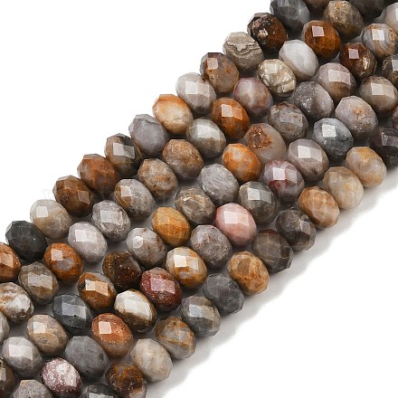 Натуральные гоби-агат нити&nbsp;G-F668-25-B-1