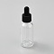 Glass Dropper Bottles, SPA Aromatherapy Essemtial Oil Empty Bottle, Clear, 10.2cm, Capacity: 30ml(1.01fl. oz)