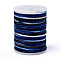 Segment Dyed Polyester Thread, Braided Cord, Colorful, 1.5mm, about 4.70 yards(4.3m)/roll