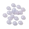 Transparent Acrylic Beads, Rondelle, Faceted, Thistle, 8.5x5mm, Hole: 1.8mm
