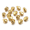 Tibetan Style Alloy Spacer Beads, Lead Free & Cadmium Free, Oval, Antique Golden, 6x5mm, Hole: 1mm