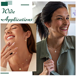 60 шт. 2-х цветные подвески из нержавеющей стали 304&nbsp;PALLOY-ME00007