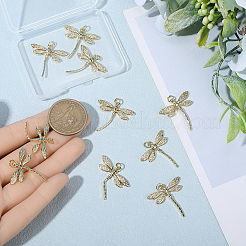 10 шт. Латунные подвески с микропаве&nbsp;KK-BBC0021-86