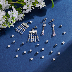 32 шт. Латунные гайки для ушей&nbsp;KK-ME0003-62P