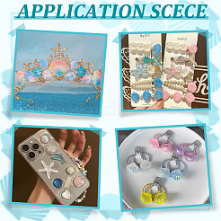 Кабошоны из непрозрачной смолы&nbsp;RESI-PH0002-55