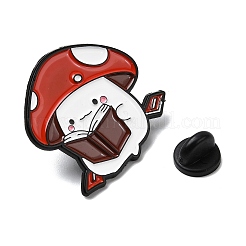 Эмалевые булавки в виде грибов&nbsp;LS-JEWB-I055-02EB-03