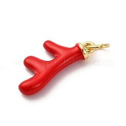 Латунь эмаль подвески&nbsp;KK-Q098-08G