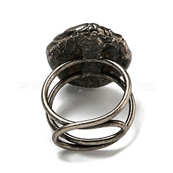 Регулируемые кольца из натурального лабрадорита&nbsp;RJEW-K269-06AS