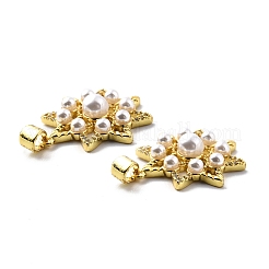 Латунные подвески с фианитами&nbsp;KK-G446-05G