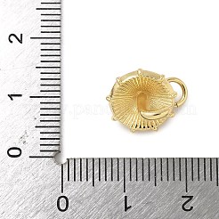 Латунь эмаль подвески&nbsp;KK-C110-30G-01