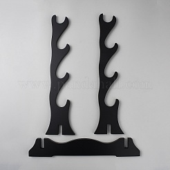 4-уровневые подставки для мечей и катан из МДФ-панели&nbsp;ODIS-WH0017-219A