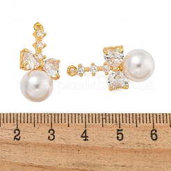 Латунные микро проложить кубического циркония подвески&nbsp;KK-U036-13G