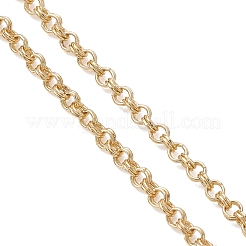 Изготовление браслета-слайдера из латунной цепочки с двойным кольцом&nbsp;AJEW-JB01508