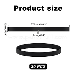 30шт силиконовые ленты для полотенец для пляжных шезлонгов&nbsp;SIL-GA0001-18A-02