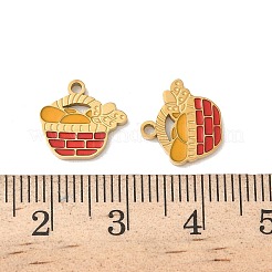 Подвески из нержавеющей стали 304 с эмалью&nbsp;STAS-I351-11G