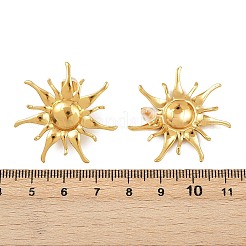 Серьги-гвоздики из нержавеющей стали 304&nbsp;EJEW-H164-01A-G