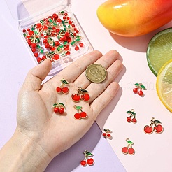 40шт 8 стиля подвески из сплава с эмалью&nbsp;ENAM-CJ0006-93