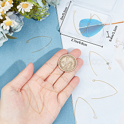 5 пара 925 крючка для сережек из стерлингового серебра&nbsp;STER-BBC0005-91