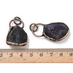 Подвески из натурального аметиста &nbsp;G-H332-05R