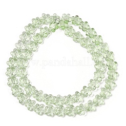 Прозрачные стеклянные бусины&nbsp;GLAA-H038-02B