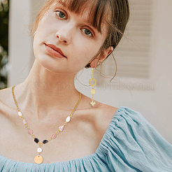 100 шт. 5 стиля подвески-соединители из натурального камня&nbsp;G-PH0001-83