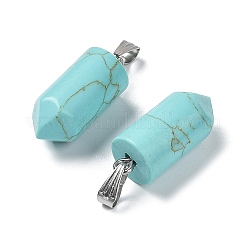 Подвески из натуральных и синтетических смешанных драгоценных камней&nbsp;G-E596-02P