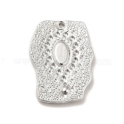 Подвеска-кабошон из нержавеющей стали 304&nbsp;LS-STAS-I197-004P