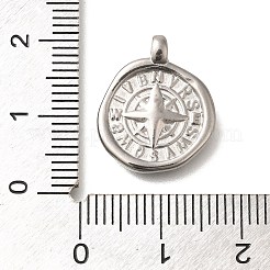 Подвески из нержавеющей стали 304 с защитой от потускнения&nbsp;STAS-I321-77P