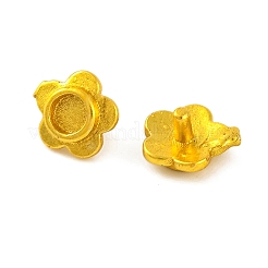 Латунные колпачки для бусин&nbsp;KK-G502-15B-G