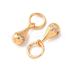 Латунные микро проложить кубического циркония подвески&nbsp;KK-C157-42G