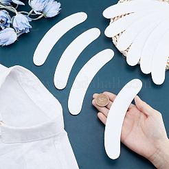 Пластиковый воротник с язычком для рубашки духовенства&nbsp;AJEW-WH0348-732B