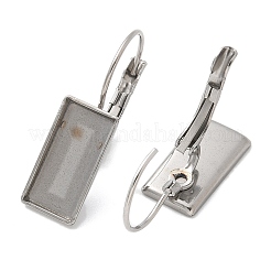 Фурнитура для сережек из нержавеющей стали 304&nbsp;STAS-C117-12B-P