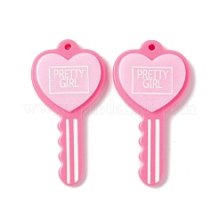 Большие подвески из непрозрачной смолы&nbsp;RESI-G046-18