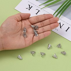 Не тускнеющие апетальные колпачки для бусин из хирургической нержавеющей стали 316&nbsp;X-STAS-M257-02