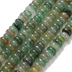 Естественный зеленый авантюрин бисер нитей&nbsp;G-D481-03C